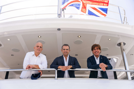 Von links: Giancarlo Galeone, Ophir Sternberg und Andrea Frabetti