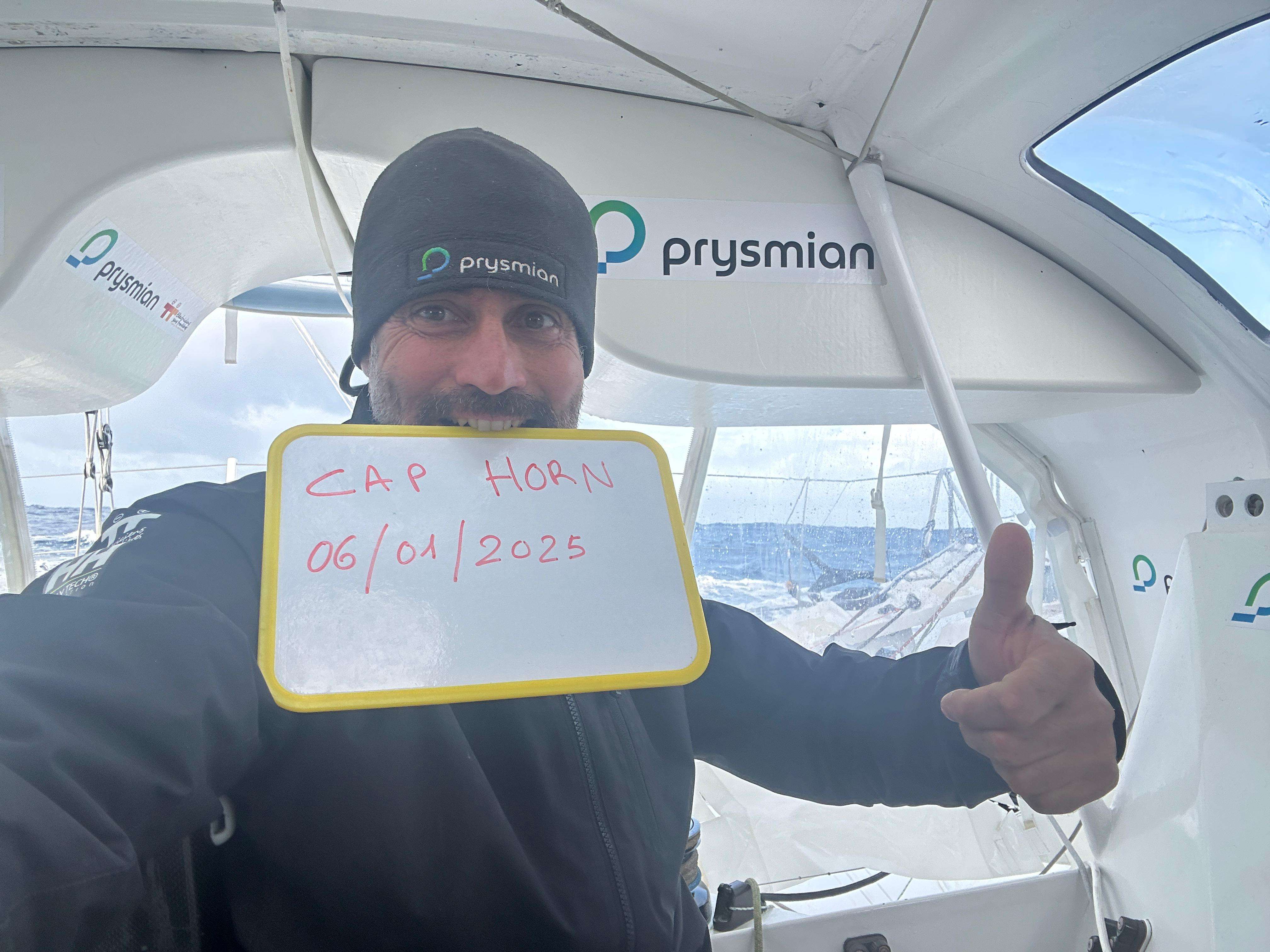 Pressmare Cape Horn take two for Giancarlo Pedote