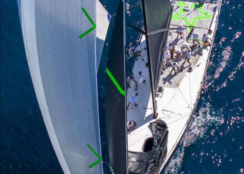 Leading edge development in downwind sail design from Doyle Sails