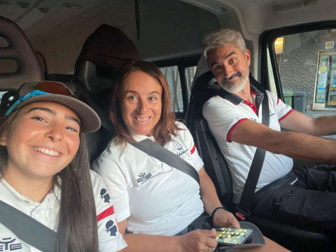 Alessandra Cappellu al Mondiale Hansa 303 in Australia