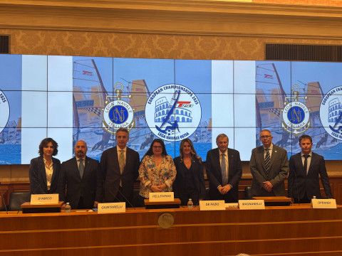 Lega Navale Italiana, presentati al Senato gli Europei di windsurf