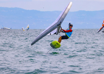 De Amicis vince la prima tappa del Campionato Italiano Wing Foil organizzato dal RYCC Savoia