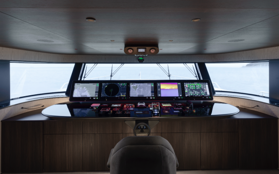 Xenta on board the Sanlorenzo 50Steel Almax