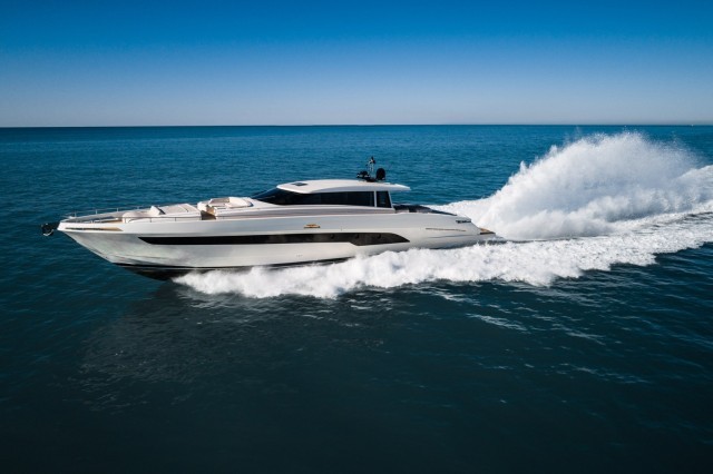 Austin Parker Yachts announced the launch of the flagship Ibiza 85