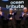 ocean tribute Award Auslobung durch Fürst Albert II, Petros Michelidakis und Werner M. Dornscheidt