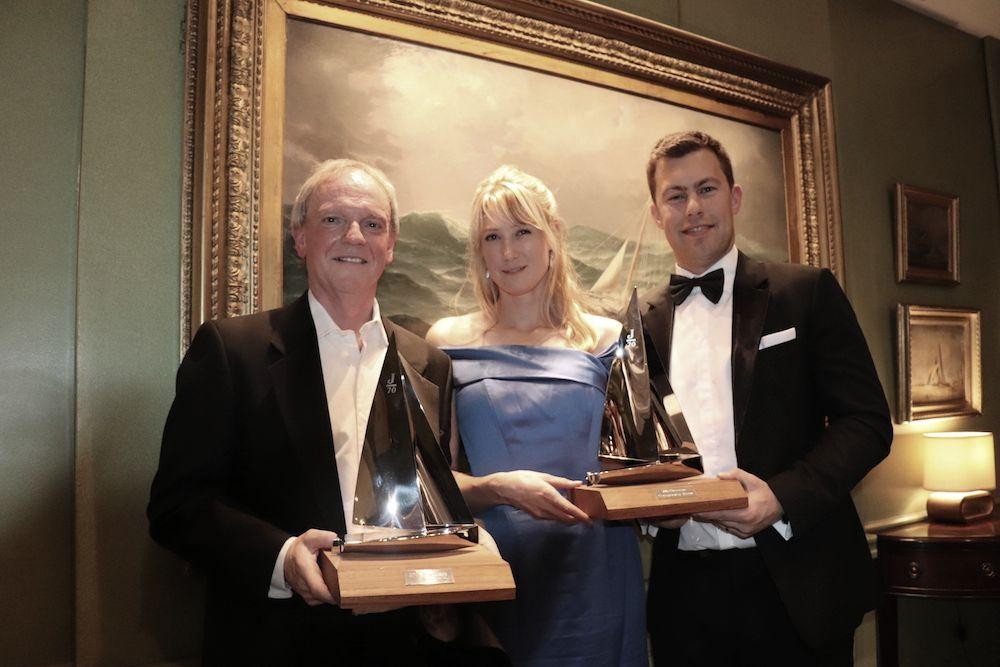 DSP was presented with both trophies at the J/70 UK Class Dinner