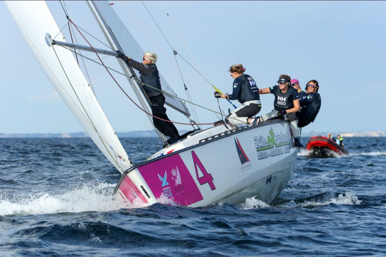 Courtois and Östling lead final four at Womens Match Race Denmark
