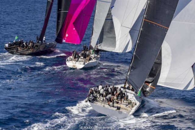Vesper leads maxi fleet home on Rolex Capri Sailing Week’s