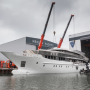 The hull and superstructure of YN 20150 Project Oslo24 are now joined together