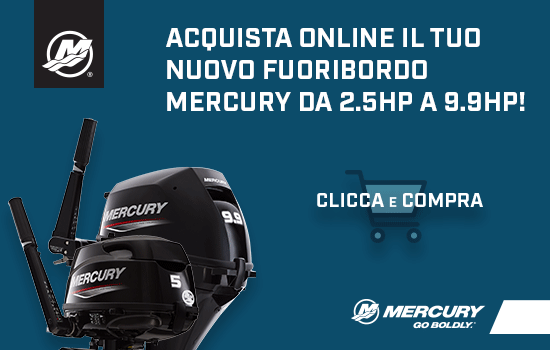 Mercury Marine Italia apre il canale di vendita online
