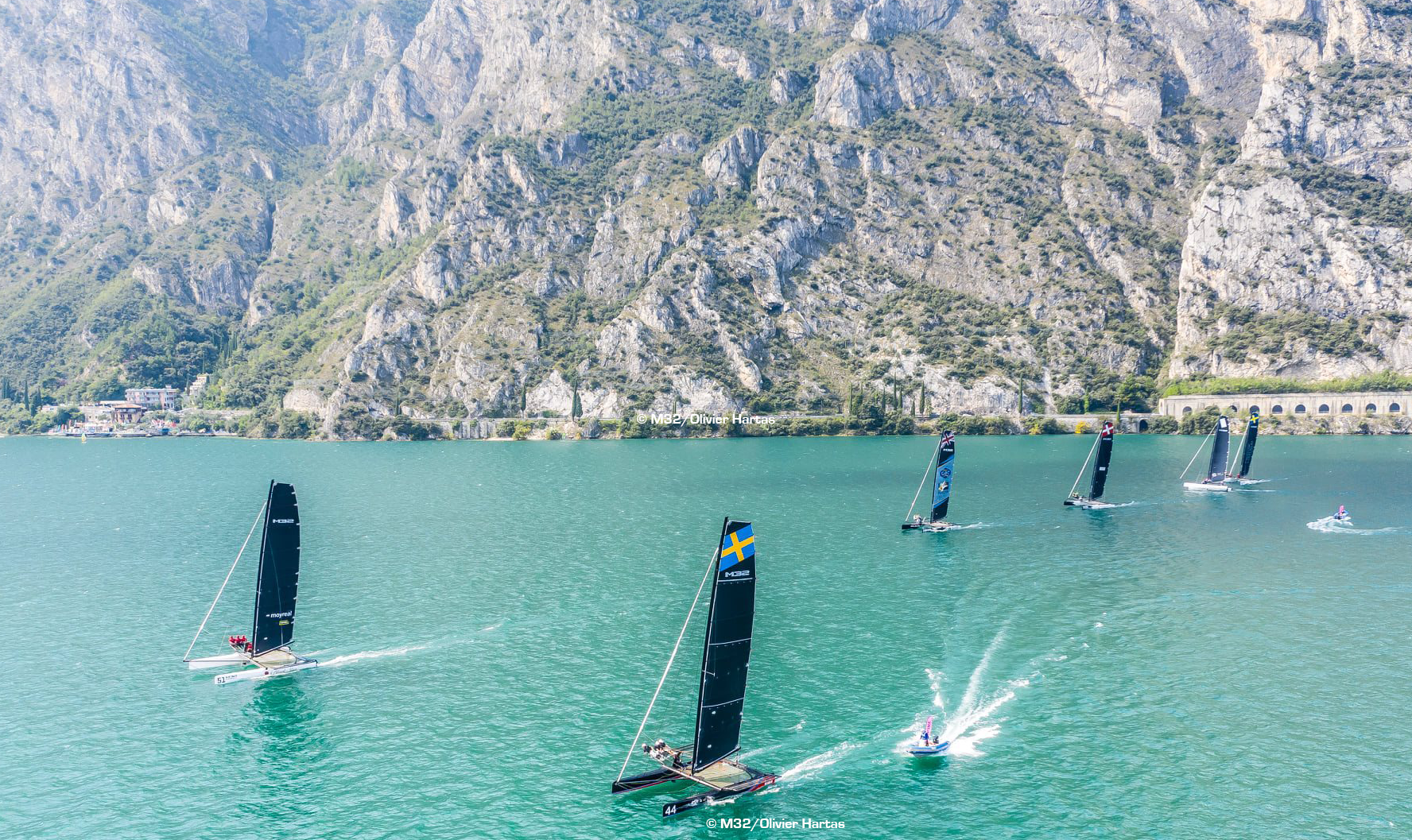A Riva del Garda vincono gli svizzeri di Black Star Sailing Team