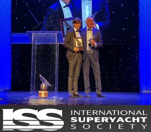 Giorgio & Stefano  Vafiadis with O’Ptasia win at ISS Design and Leadership Award