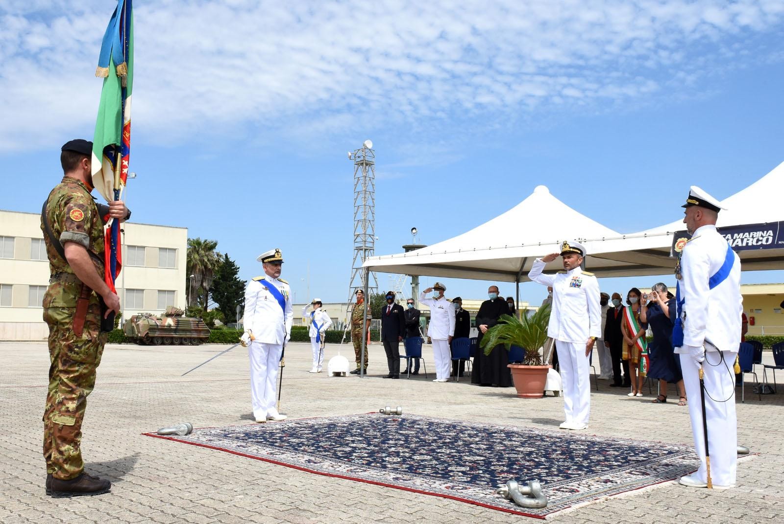 Marina Militare: cambio al Comando della Brigata Marina San Marco e presidio Militare di Brindisi