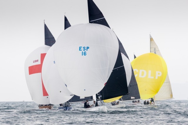 Wind and three great races on day four of the Xacobeo 6mR Worlds