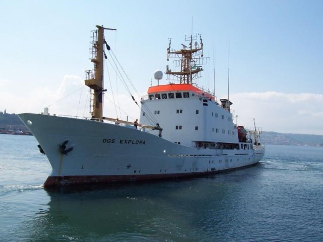 OGS Explora dell’Istituto Nazionale di Oceanografia e di Geofisica Sperimentale di Trieste