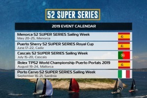 52 Super Series 2019 calendar