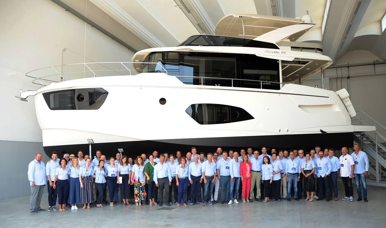 Il team Absolute Yachts