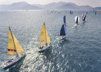 Spain dominates China Cup's day two in the 40.7 fleet
