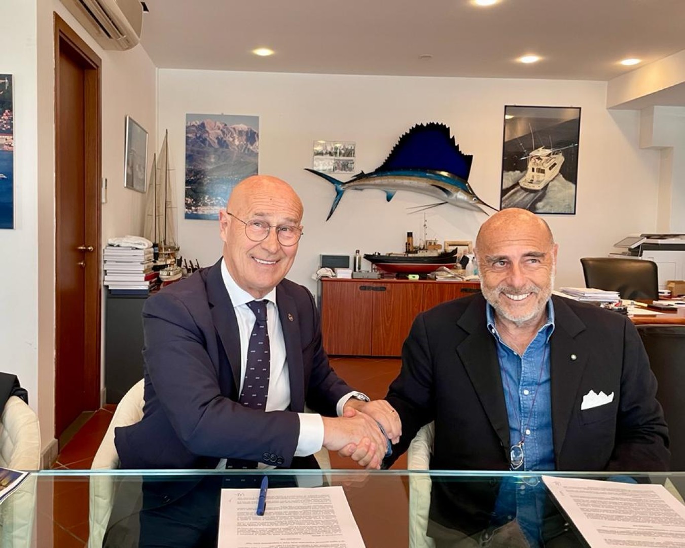 Firmata oggi a Spezia la convenzione tra Confindustria Nautica e Promostudi