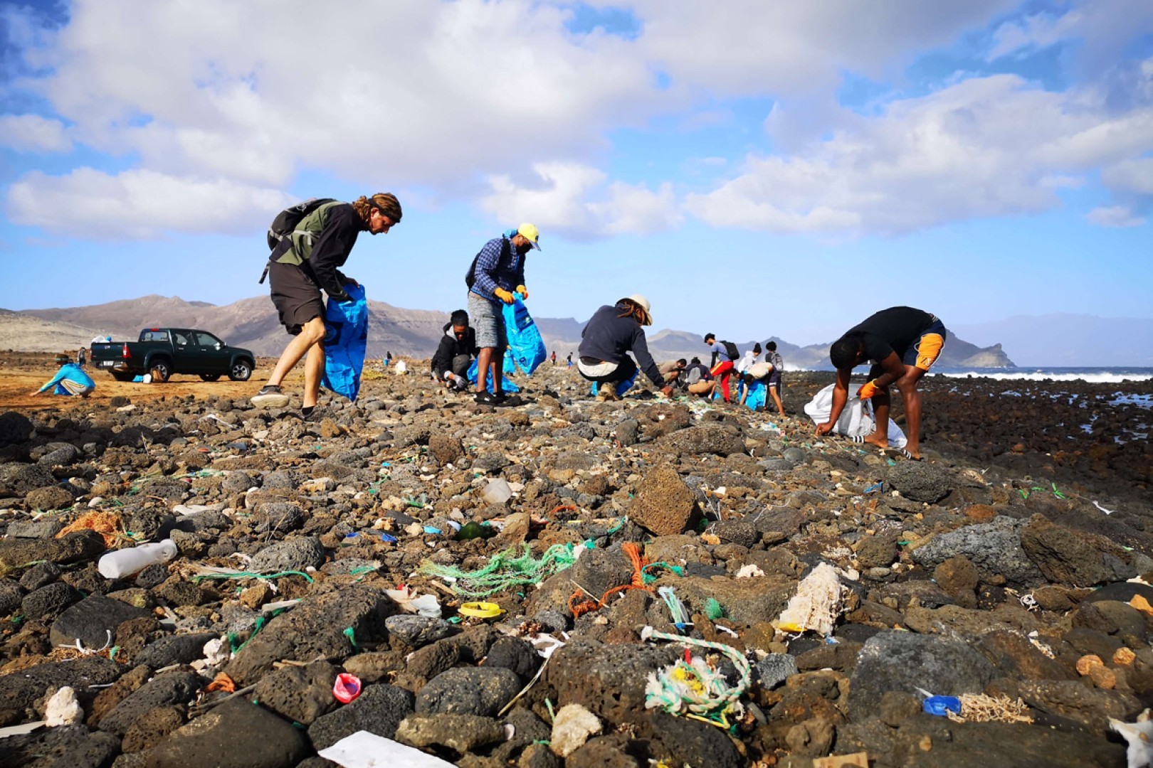 Fighting plastic pollution in Cabo Verde