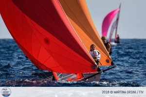 Campionati Italiani Giovanili in doppio, splendida giornata di vela