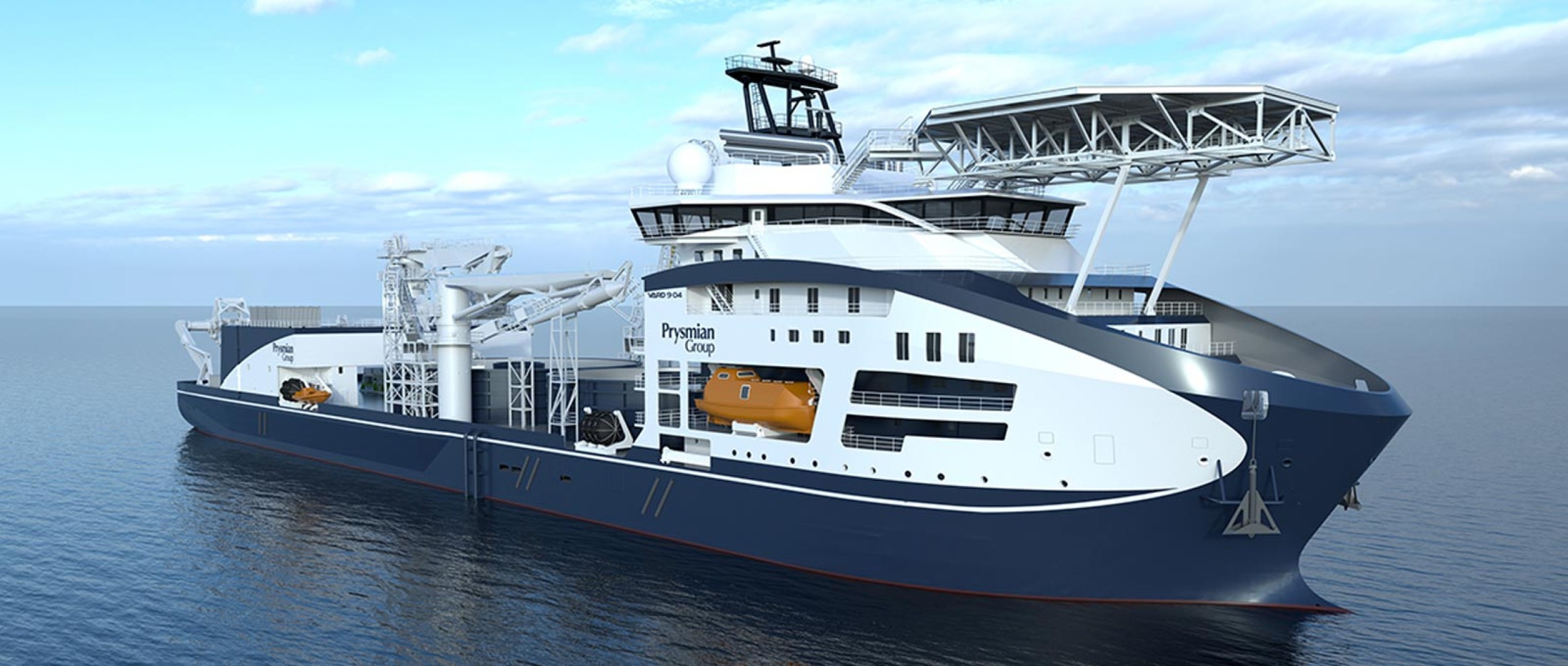 BlueStone si aggiudica la commessa per la nuova nave di Prysmian Group