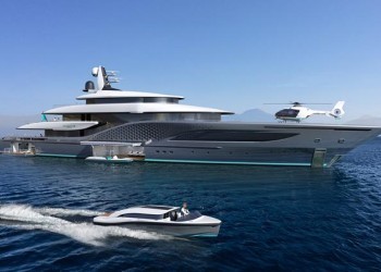 Quantum- Ken Freivokh’s inspired design for a 77m Turquoise Yacht 