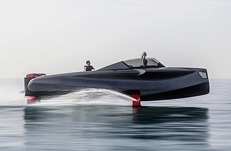 Foiler the flying yacht ready to wow the French Riviera