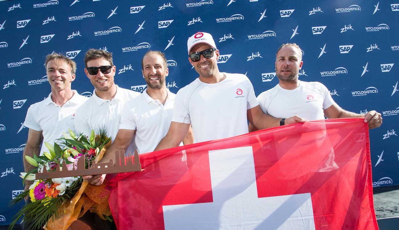 Barcelona bringt Alinghi den zweiten Act-Sieg in der Extreme Sailing Series ™ 2018