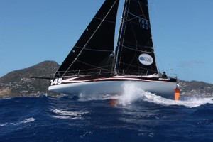 Catherine Pourre's Eärendil set the Class40 race record in the 2018 race of 2 days 13 hours and 15 seconds