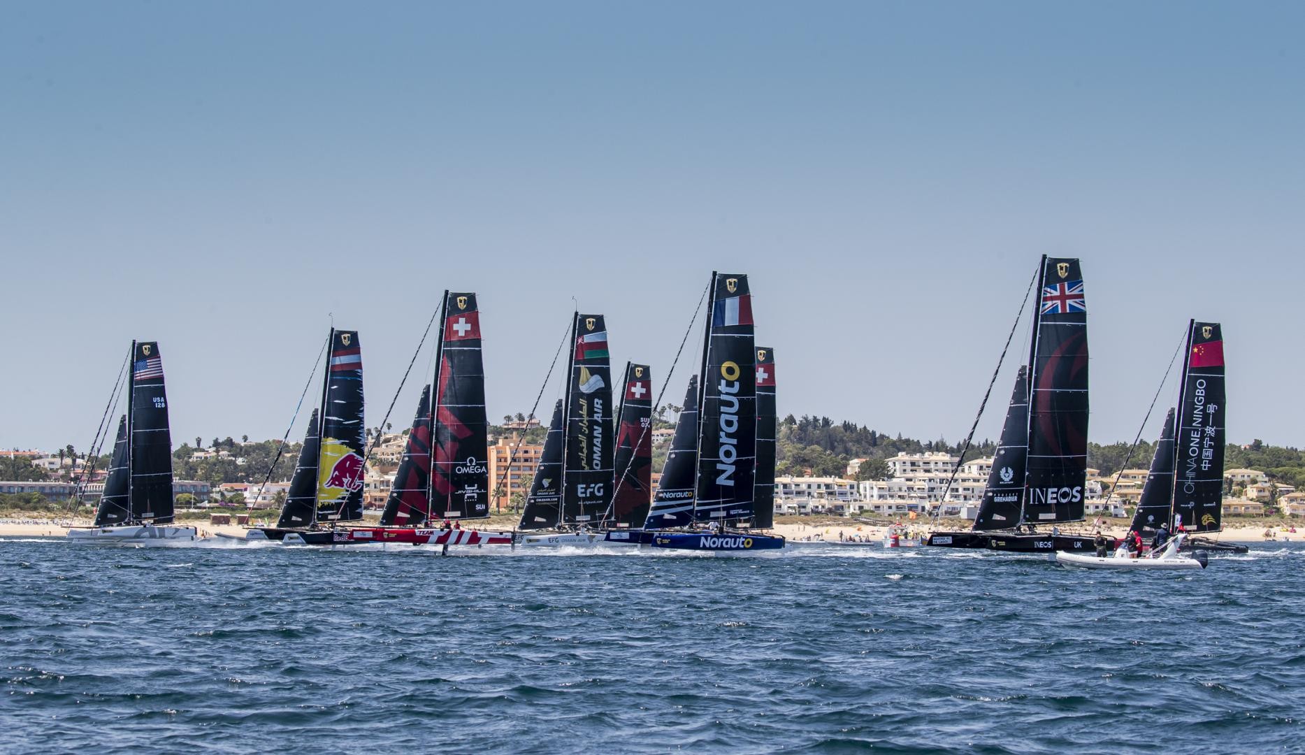 Ten world class teams are competing at this year's GC32 World Championship in Lagos, Portugal.