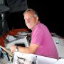 Simon Curwen passed the Lanzarote waypoint in first position. He has been leading since Cape Finisterre, showing seamanship, speed, strategic intelligence and pleasure at sea.