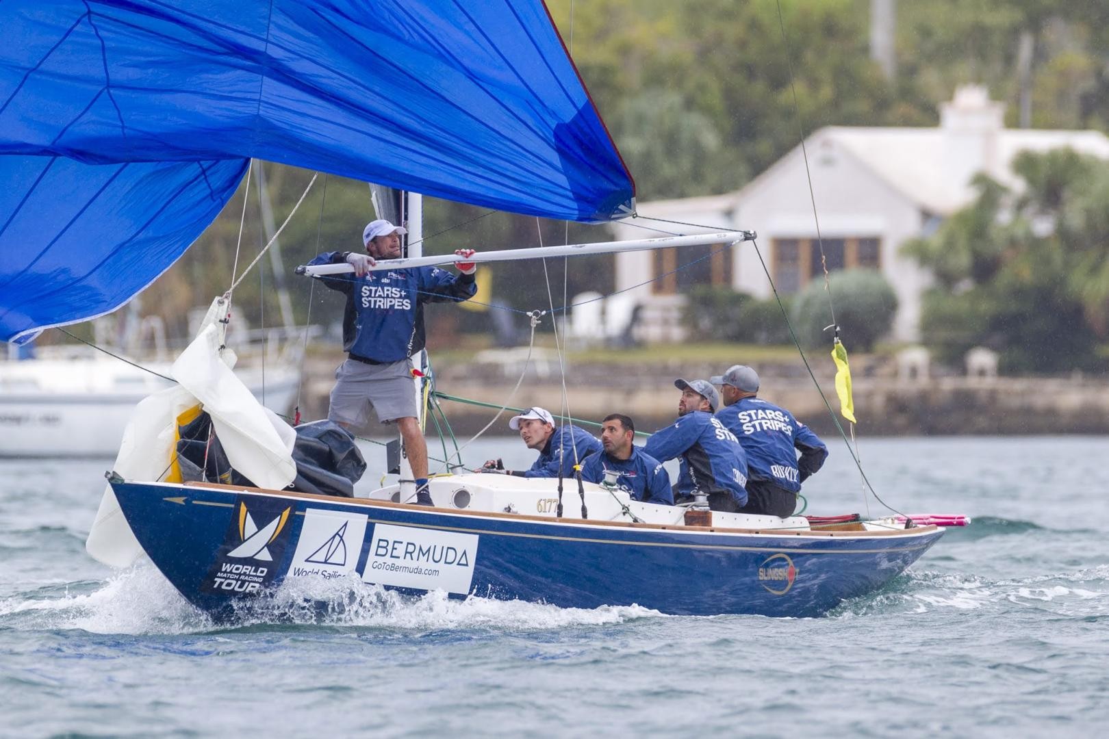 Crews come out swinging at 70th Bermuda Gold Cup, 2020 Open Match Racing Worlds