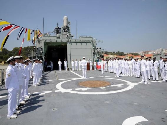 La fregata Scirocco entra a far parte del EUROMARFOR, forza navale in grado di assolvere le missioni definite nella Dichiarazione di Petersberg