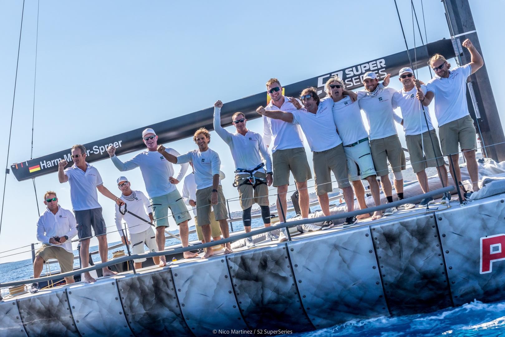Platoon win Royal Cup for Menorca 52 Super Series Sailing Week