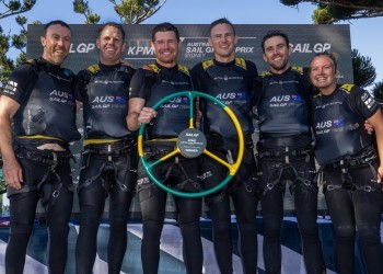 Australia triumphs on home soil with its first win of SailGP Season 4
