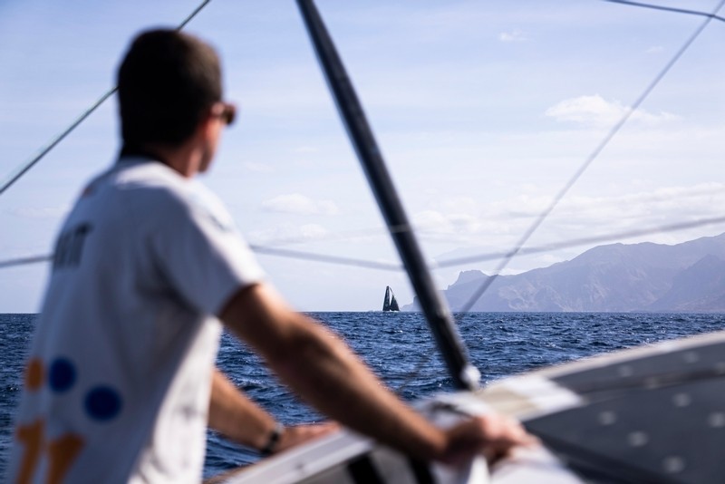 26 January 2023, Onboard 11th Hour Racing Team during day 2 of Leg 2. © Amory Ross / 11th Hour Racing / The Ocean Race