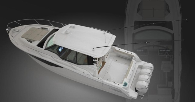 Boston Whaler revealed the all-new 325 Conquest