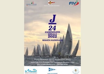 J24 Campionato Zonale - Regata Nazionale si terrà il 12 - 13 novembre