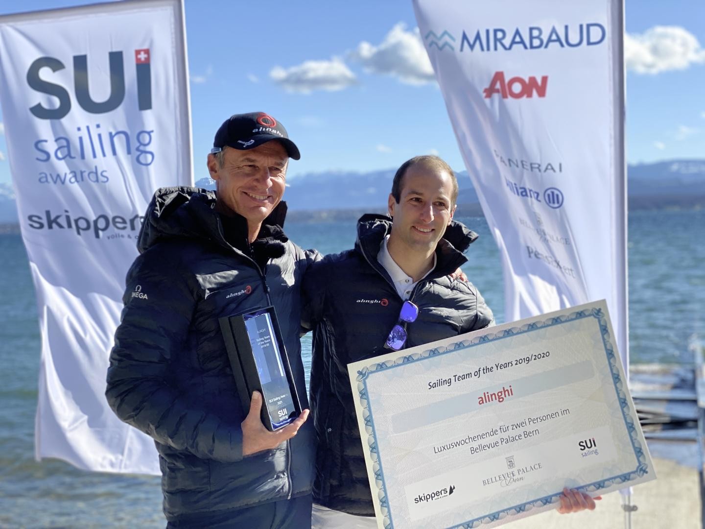 Alinghi premiato come Sailing Team of the Year ai SUI Sailing Awards