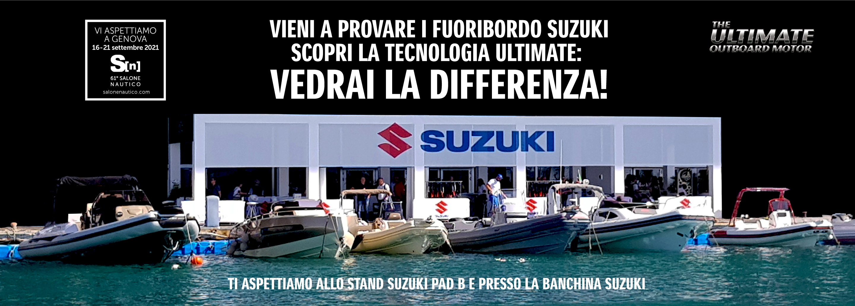 Suzuki al 61° Salone Nautico Internazionale di Genova