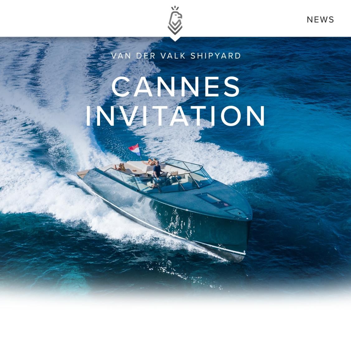 Van der Valk triple debute at Cannes Yachting Festival