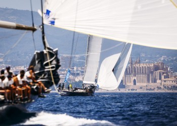 Off to a great start at Superyacht Cup Palma in shining conditions