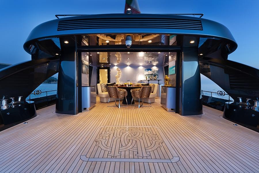 The style and design of 28m M/Y Freedom