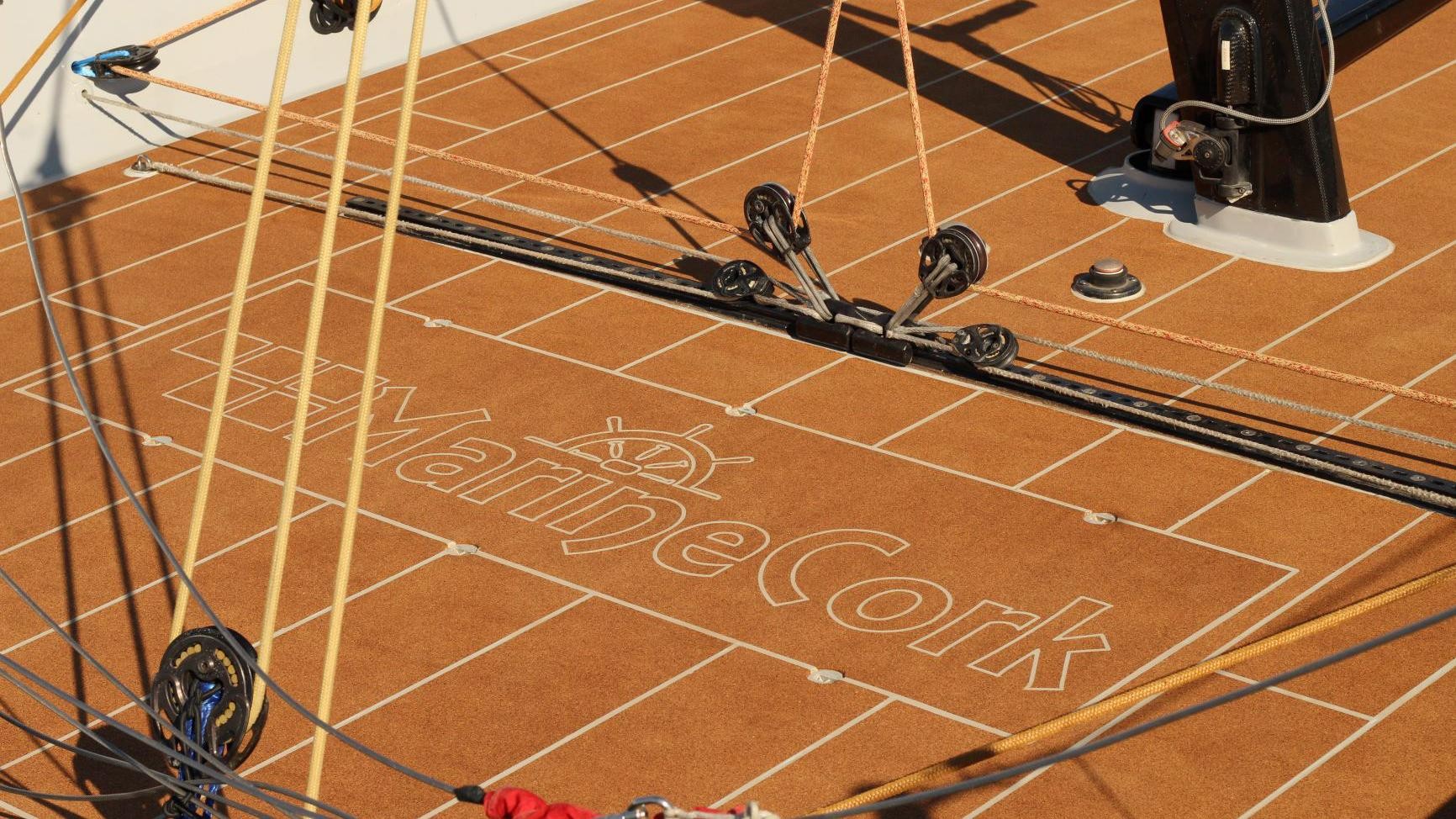 MarineCork, the ethical decking for boats