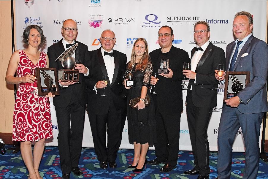Jubilee wins at the 2018 International Superyacht Society Awards