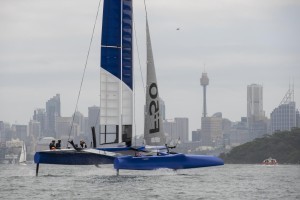 France SailGP Team unveils boat and goes into action in Sydney