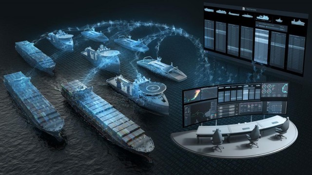 A superyacht optimized with artificial intelligence in every system