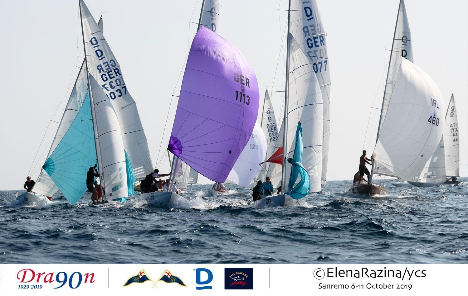 Il danese Out of Bounce vince la Dragon 90th Anniversary Regatta powered by Paul&Shark