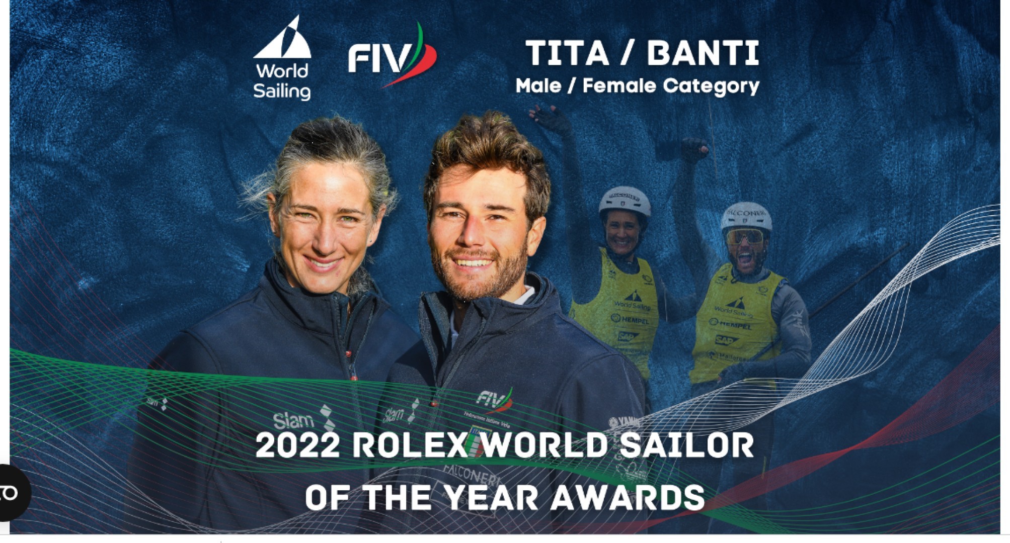 2022 Rolex World Sailor of the Year Award: trionfo azzurro